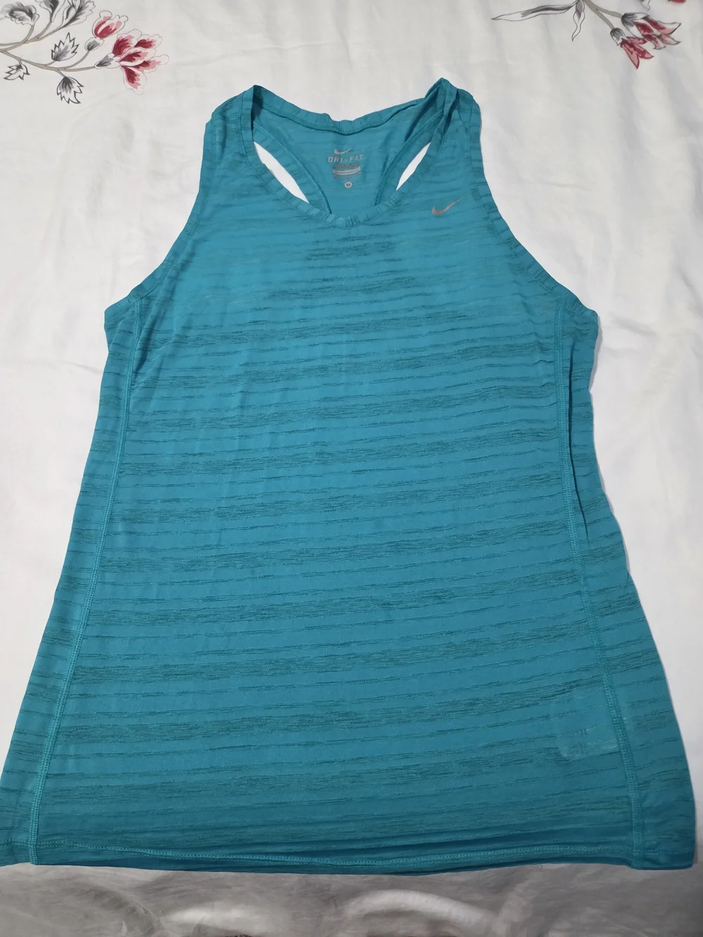 Nike Dri-FIT Teal Athletic Tank Top